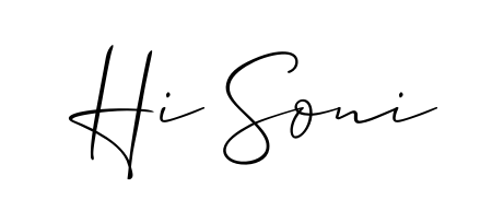 Make your name Hi Soni memorable on every contract using Allison_Script autograph style. Instant transparent background export available. Hi Soni signature style 2 images and pictures png