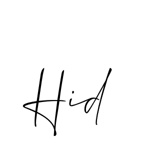 Here are the top 10 professional signature styles for the name Hid. These are the best autograph styles you can use for your name. Hid signature style 2 images and pictures png