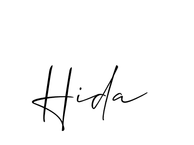 It looks lik you need a new signature style for name Hida. Design unique handwritten (Allison_Script) signature with our free signature maker in just a few clicks. Hida signature style 2 images and pictures png