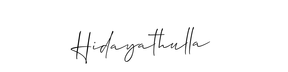 You can use this online signature creator to create a handwritten signature for the name Hidayathulla. This is the best online autograph maker. Hidayathulla signature style 2 images and pictures png