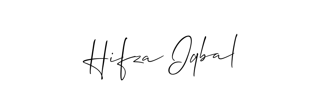 You can use this online signature creator to create a handwritten signature for the name Hifza Iqbal. This is the best online autograph maker. Hifza Iqbal signature style 2 images and pictures png
