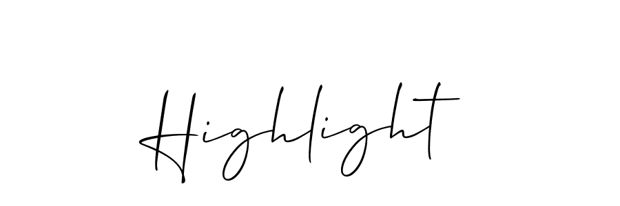 Check out images of Autograph of Highlight name. Actor Highlight Signature Style. Allison_Script is a professional sign style online. Highlight signature style 2 images and pictures png