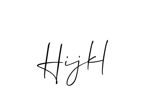 Make a short Hijkl signature style. Manage your documents anywhere anytime using Allison_Script. Create and add eSignatures, submit forms, share and send files easily. Hijkl signature style 2 images and pictures png