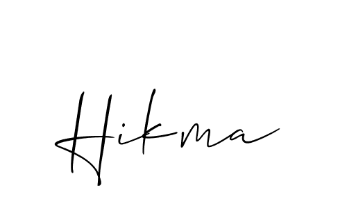 Check out images of Autograph of Hikma name. Actor Hikma Signature Style. Allison_Script is a professional sign style online. Hikma signature style 2 images and pictures png