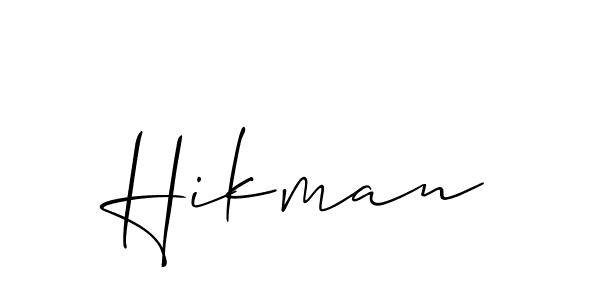 Similarly Allison_Script is the best handwritten signature design. Signature creator online .You can use it as an online autograph creator for name Hikman. Hikman signature style 2 images and pictures png