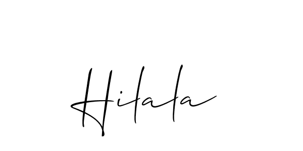 How to Draw Hilala signature style? Allison_Script is a latest design signature styles for name Hilala. Hilala signature style 2 images and pictures png