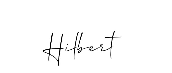 It looks lik you need a new signature style for name Hilbert. Design unique handwritten (Allison_Script) signature with our free signature maker in just a few clicks. Hilbert signature style 2 images and pictures png