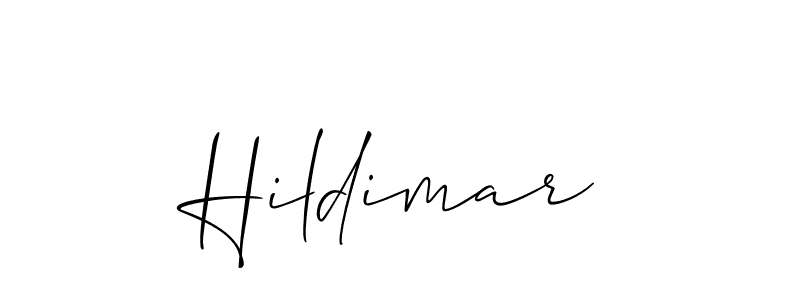 It looks lik you need a new signature style for name Hildimar. Design unique handwritten (Allison_Script) signature with our free signature maker in just a few clicks. Hildimar signature style 2 images and pictures png