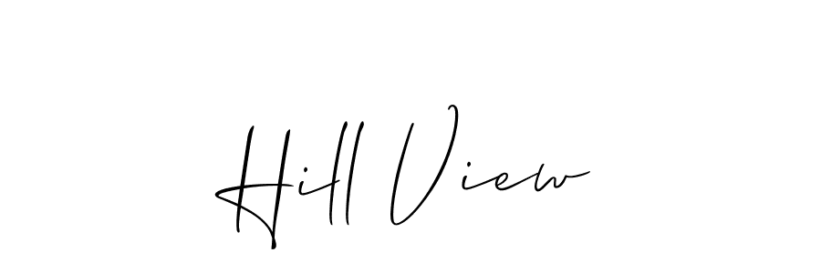 You can use this online signature creator to create a handwritten signature for the name Hill View. This is the best online autograph maker. Hill View signature style 2 images and pictures png