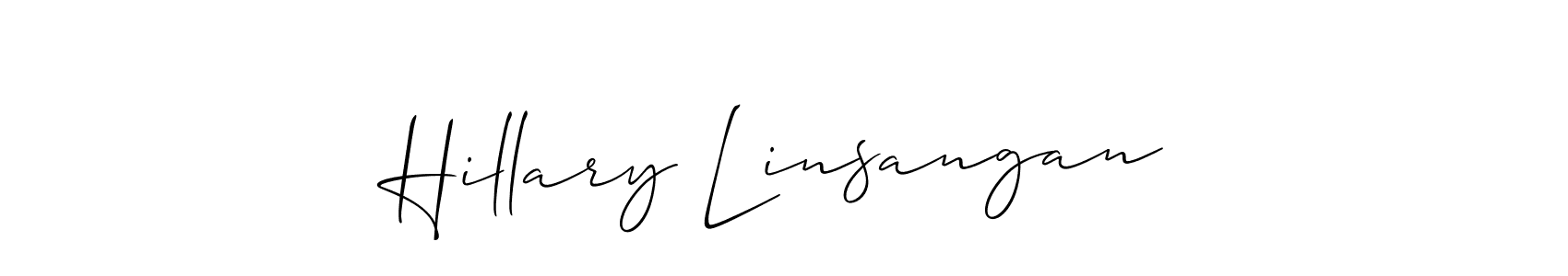 Here are the top 10 professional signature styles for the name Hillary Linsangan. These are the best autograph styles you can use for your name. Hillary Linsangan signature style 2 images and pictures png