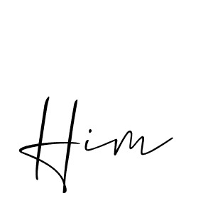 Make a short Him signature style. Manage your documents anywhere anytime using Allison_Script. Create and add eSignatures, submit forms, share and send files easily. Him signature style 2 images and pictures png