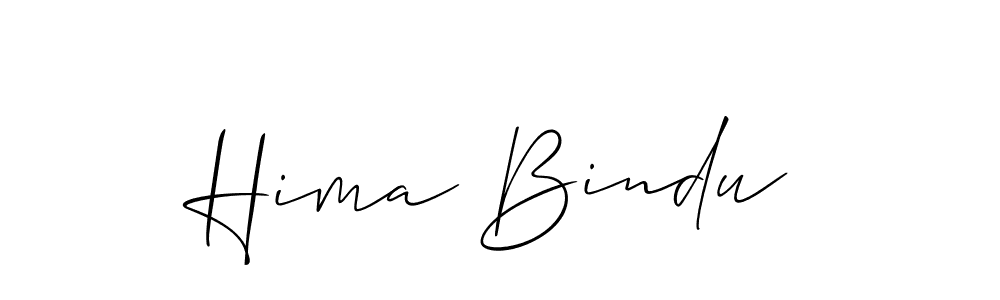 Also You can easily find your signature by using the search form. We will create Hima Bindu name handwritten signature images for you free of cost using Allison_Script sign style. Hima Bindu signature style 2 images and pictures png