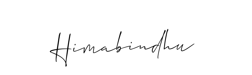 Also we have Himabindhu name is the best signature style. Create professional handwritten signature collection using Allison_Script autograph style. Himabindhu signature style 2 images and pictures png
