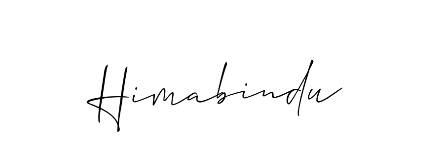 How to make Himabindu name signature. Use Allison_Script style for creating short signs online. This is the latest handwritten sign. Himabindu signature style 2 images and pictures png