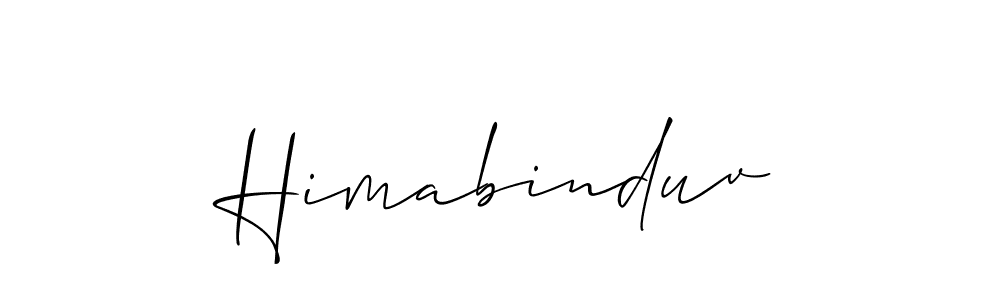 Similarly Allison_Script is the best handwritten signature design. Signature creator online .You can use it as an online autograph creator for name Himabinduv. Himabinduv signature style 2 images and pictures png