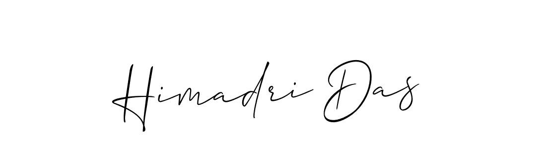 Himadri Das stylish signature style. Best Handwritten Sign (Allison_Script) for my name. Handwritten Signature Collection Ideas for my name Himadri Das. Himadri Das signature style 2 images and pictures png