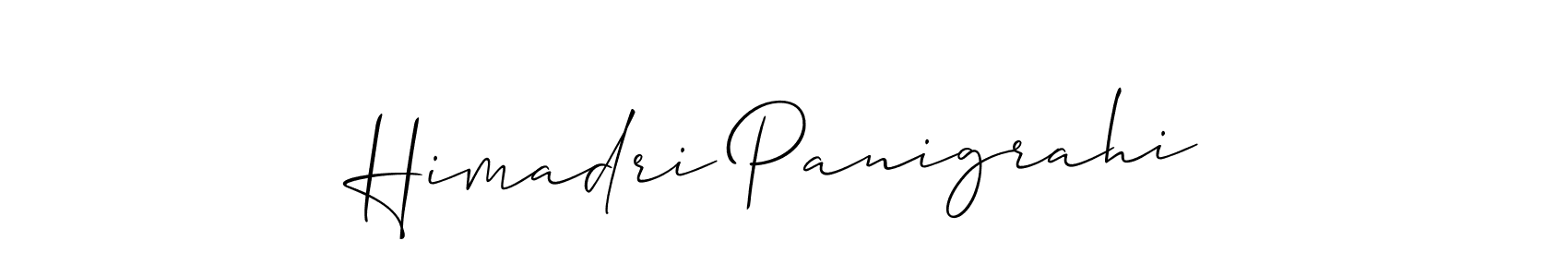Similarly Allison_Script is the best handwritten signature design. Signature creator online .You can use it as an online autograph creator for name Himadri Panigrahi. Himadri Panigrahi signature style 2 images and pictures png