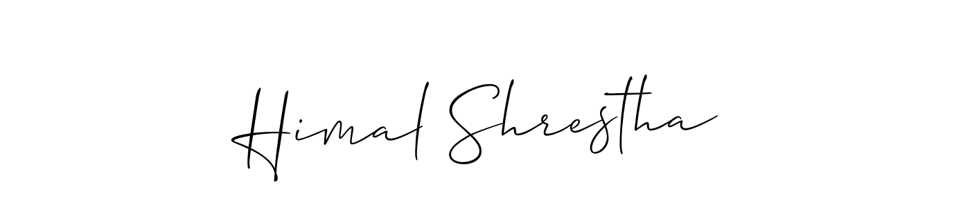 See photos of Himal Shrestha official signature by Spectra . Check more albums & portfolios. Read reviews & check more about Allison_Script font. Himal Shrestha signature style 2 images and pictures png