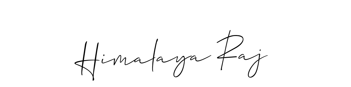 How to Draw Himalaya Raj signature style? Allison_Script is a latest design signature styles for name Himalaya Raj. Himalaya Raj signature style 2 images and pictures png