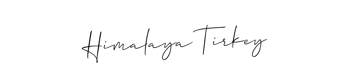 The best way (Allison_Script) to make a short signature is to pick only two or three words in your name. The name Himalaya Tirkey include a total of six letters. For converting this name. Himalaya Tirkey signature style 2 images and pictures png