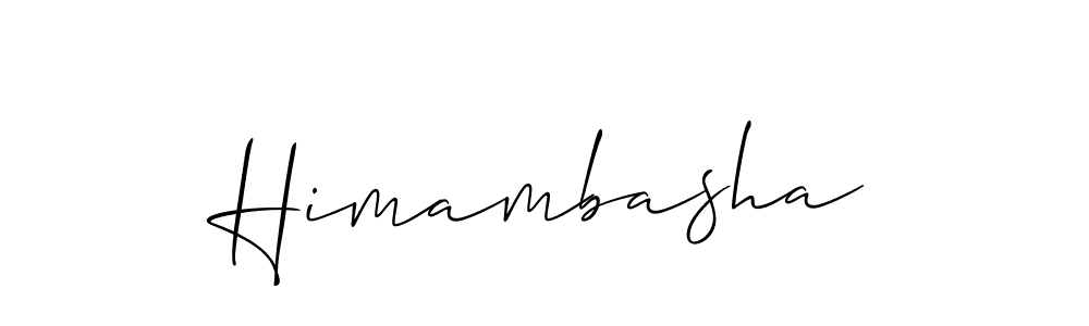 Make a short Himambasha signature style. Manage your documents anywhere anytime using Allison_Script. Create and add eSignatures, submit forms, share and send files easily. Himambasha signature style 2 images and pictures png