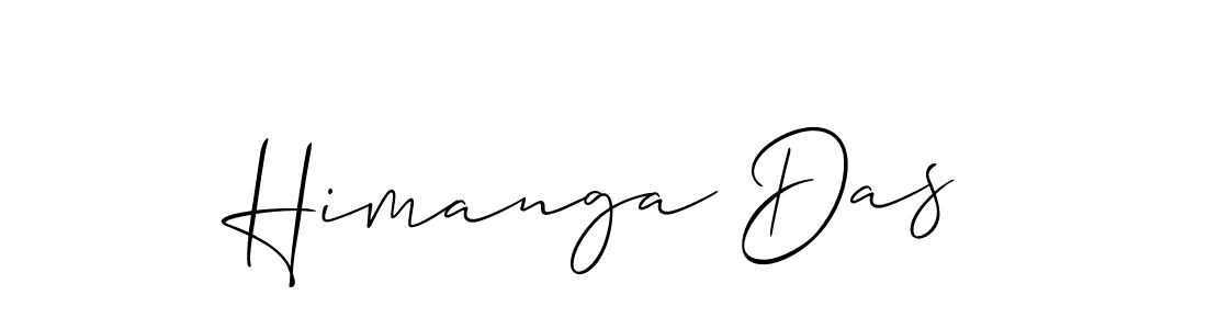 The best way (Allison_Script) to make a short signature is to pick only two or three words in your name. The name Himanga Das include a total of six letters. For converting this name. Himanga Das signature style 2 images and pictures png
