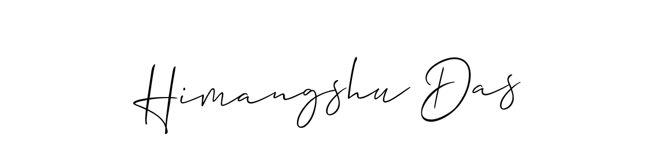 This is the best signature style for the Himangshu Das name. Also you like these signature font (Allison_Script). Mix name signature. Himangshu Das signature style 2 images and pictures png