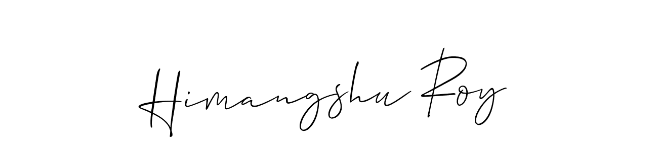 Also You can easily find your signature by using the search form. We will create Himangshu Roy name handwritten signature images for you free of cost using Allison_Script sign style. Himangshu Roy signature style 2 images and pictures png