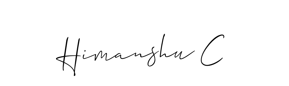 You can use this online signature creator to create a handwritten signature for the name Himanshu C. This is the best online autograph maker. Himanshu C signature style 2 images and pictures png