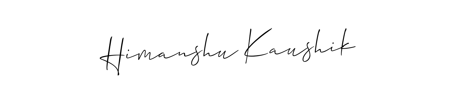 Here are the top 10 professional signature styles for the name Himanshu Kaushik. These are the best autograph styles you can use for your name. Himanshu Kaushik signature style 2 images and pictures png