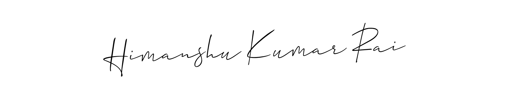 You can use this online signature creator to create a handwritten signature for the name Himanshu Kumar Rai. This is the best online autograph maker. Himanshu Kumar Rai signature style 2 images and pictures png