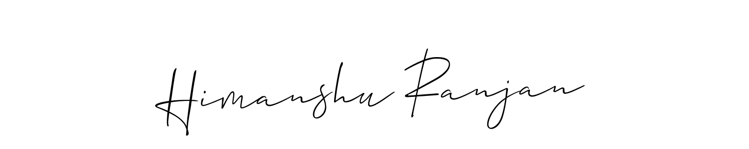 You can use this online signature creator to create a handwritten signature for the name Himanshu Ranjan. This is the best online autograph maker. Himanshu Ranjan signature style 2 images and pictures png
