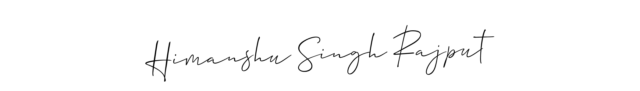 Once you've used our free online signature maker to create your best signature Allison_Script style, it's time to enjoy all of the benefits that Himanshu Singh Rajput name signing documents. Himanshu Singh Rajput signature style 2 images and pictures png