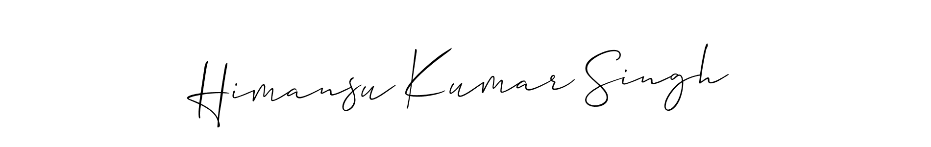 See photos of Himansu Kumar Singh official signature by Spectra . Check more albums & portfolios. Read reviews & check more about Allison_Script font. Himansu Kumar Singh signature style 2 images and pictures png