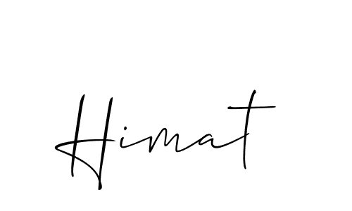 How to make Himat name signature. Use Allison_Script style for creating short signs online. This is the latest handwritten sign. Himat signature style 2 images and pictures png