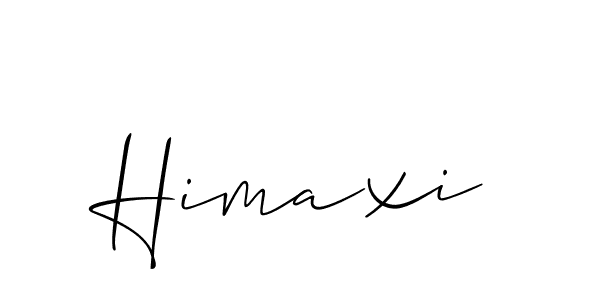 Also You can easily find your signature by using the search form. We will create Himaxi name handwritten signature images for you free of cost using Allison_Script sign style. Himaxi signature style 2 images and pictures png