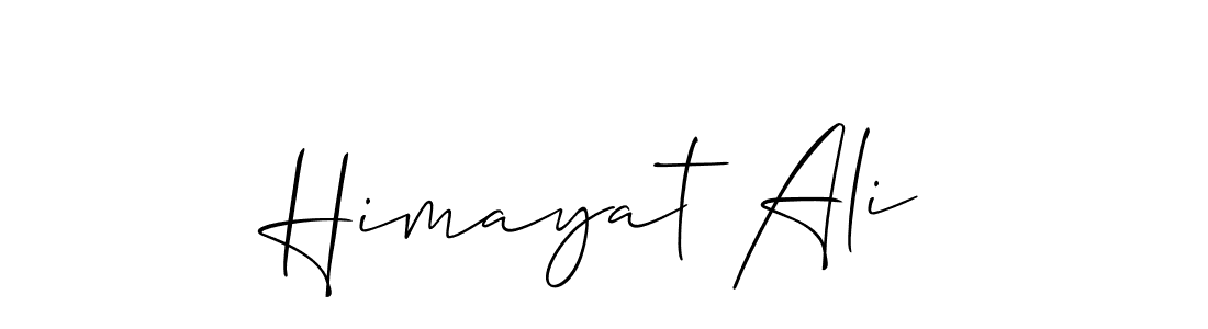 How to make Himayat Ali name signature. Use Allison_Script style for creating short signs online. This is the latest handwritten sign. Himayat Ali signature style 2 images and pictures png