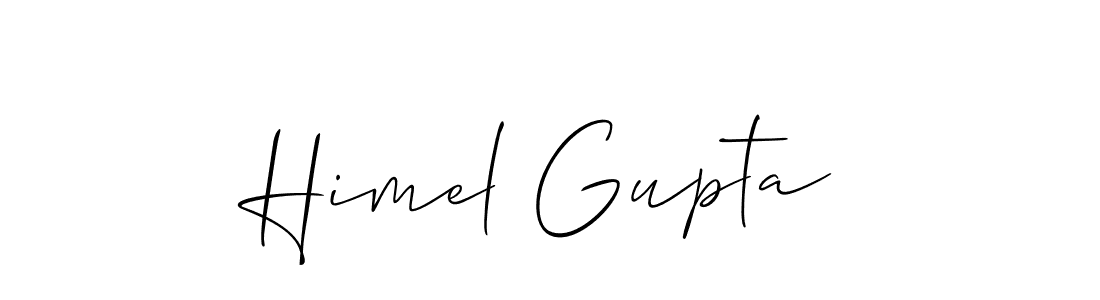 Best and Professional Signature Style for Himel Gupta. Allison_Script Best Signature Style Collection. Himel Gupta signature style 2 images and pictures png