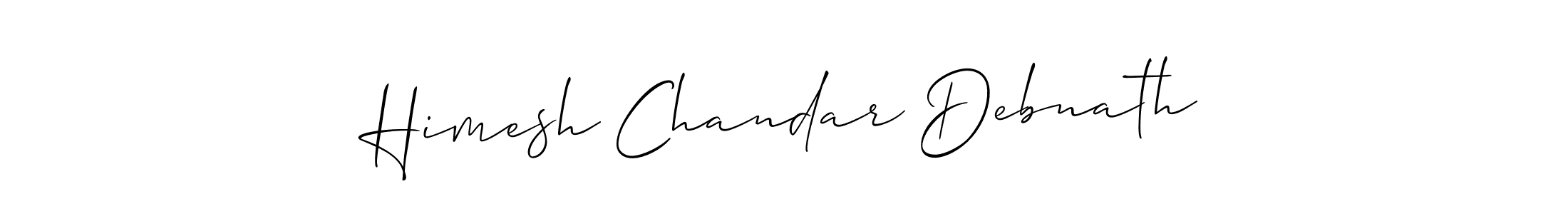 This is the best signature style for the Himesh Chandar Debnath name. Also you like these signature font (Allison_Script). Mix name signature. Himesh Chandar Debnath signature style 2 images and pictures png
