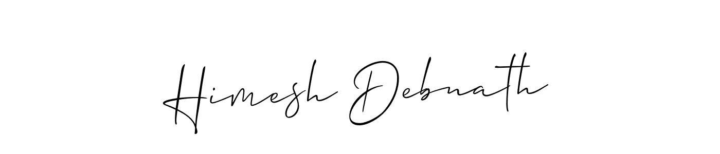 This is the best signature style for the Himesh Debnath name. Also you like these signature font (Allison_Script). Mix name signature. Himesh Debnath signature style 2 images and pictures png