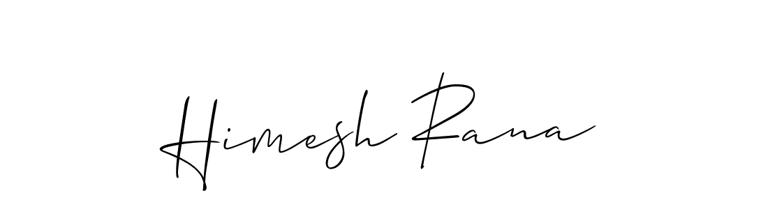 Similarly Allison_Script is the best handwritten signature design. Signature creator online .You can use it as an online autograph creator for name Himesh Rana. Himesh Rana signature style 2 images and pictures png