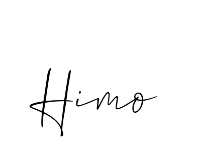 This is the best signature style for the Himo name. Also you like these signature font (Allison_Script). Mix name signature. Himo signature style 2 images and pictures png