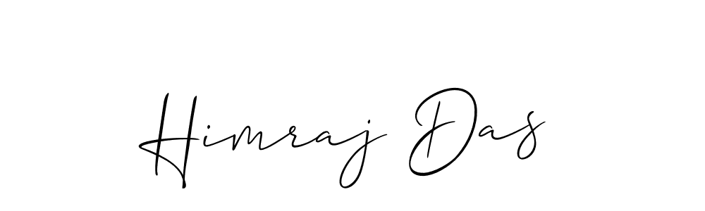 Create a beautiful signature design for name Himraj Das. With this signature (Allison_Script) fonts, you can make a handwritten signature for free. Himraj Das signature style 2 images and pictures png