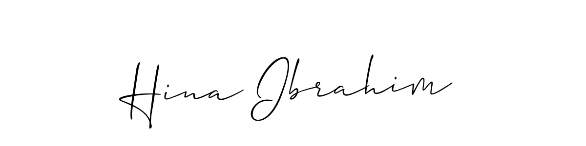 This is the best signature style for the Hina Ibrahim name. Also you like these signature font (Allison_Script). Mix name signature. Hina Ibrahim signature style 2 images and pictures png