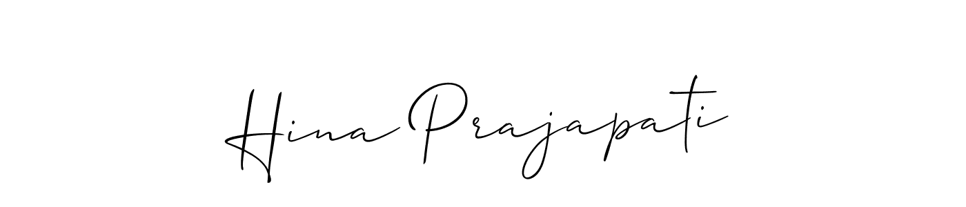 Make a beautiful signature design for name Hina Prajapati. Use this online signature maker to create a handwritten signature for free. Hina Prajapati signature style 2 images and pictures png
