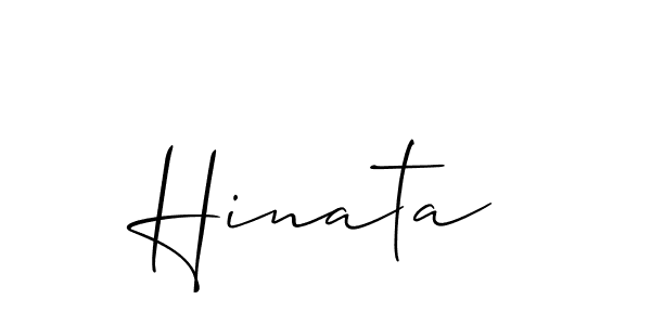 How to Draw Hinata signature style? Allison_Script is a latest design signature styles for name Hinata. Hinata signature style 2 images and pictures png