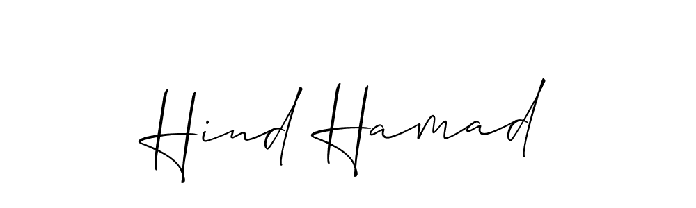 Once you've used our free online signature maker to create your best signature Allison_Script style, it's time to enjoy all of the benefits that Hind Hamad name signing documents. Hind Hamad signature style 2 images and pictures png