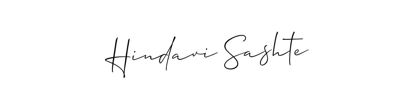 It looks lik you need a new signature style for name Hindavi Sashte. Design unique handwritten (Allison_Script) signature with our free signature maker in just a few clicks. Hindavi Sashte signature style 2 images and pictures png