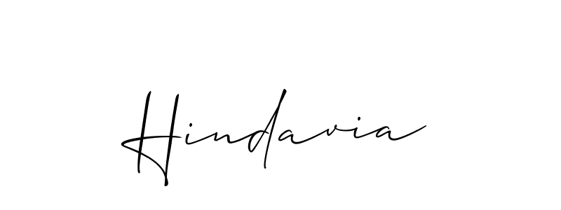 How to make Hindavia name signature. Use Allison_Script style for creating short signs online. This is the latest handwritten sign. Hindavia signature style 2 images and pictures png