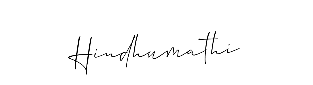 You should practise on your own different ways (Allison_Script) to write your name (Hindhumathi) in signature. don't let someone else do it for you. Hindhumathi signature style 2 images and pictures png